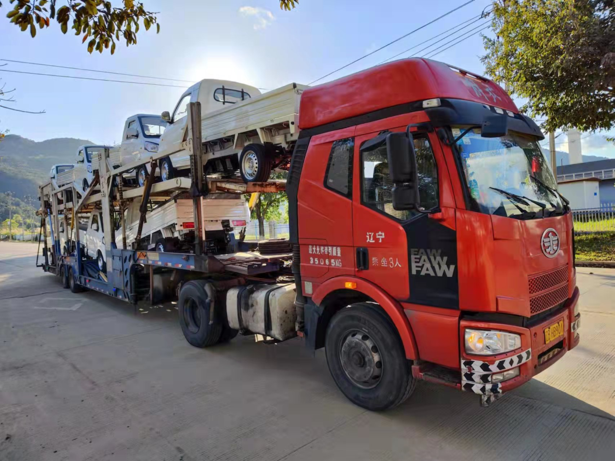 Unang pagpadala sa KEYTON N50 electric minitruck ngadto sa Cuba