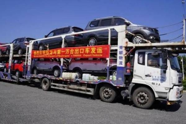 Giabiabi sa Bag-ong Longma Auto ang pagpadala sa ika-10,000 nga awto sa pag-eksport